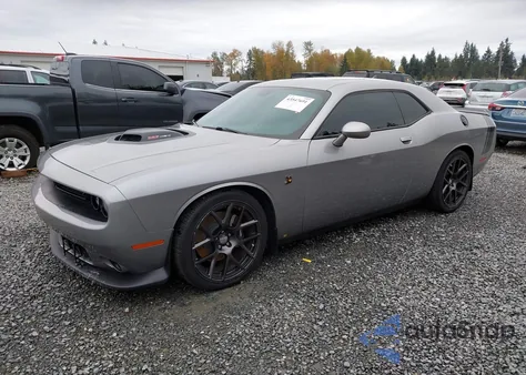 2016 Dodge Challenger 392 Hemi Scat Pack Shaker из США, поврежденный, VIN 2C3CDZFJ6GH192444